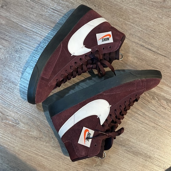 2018 Wmns Blazer Mid Rebel XX 'Burgundy Crush - Picture 6 of 8